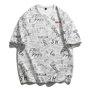 Graffiti Urban Art Style T-Shirts White, XS - Streetwear T-Shirts - Slick Street