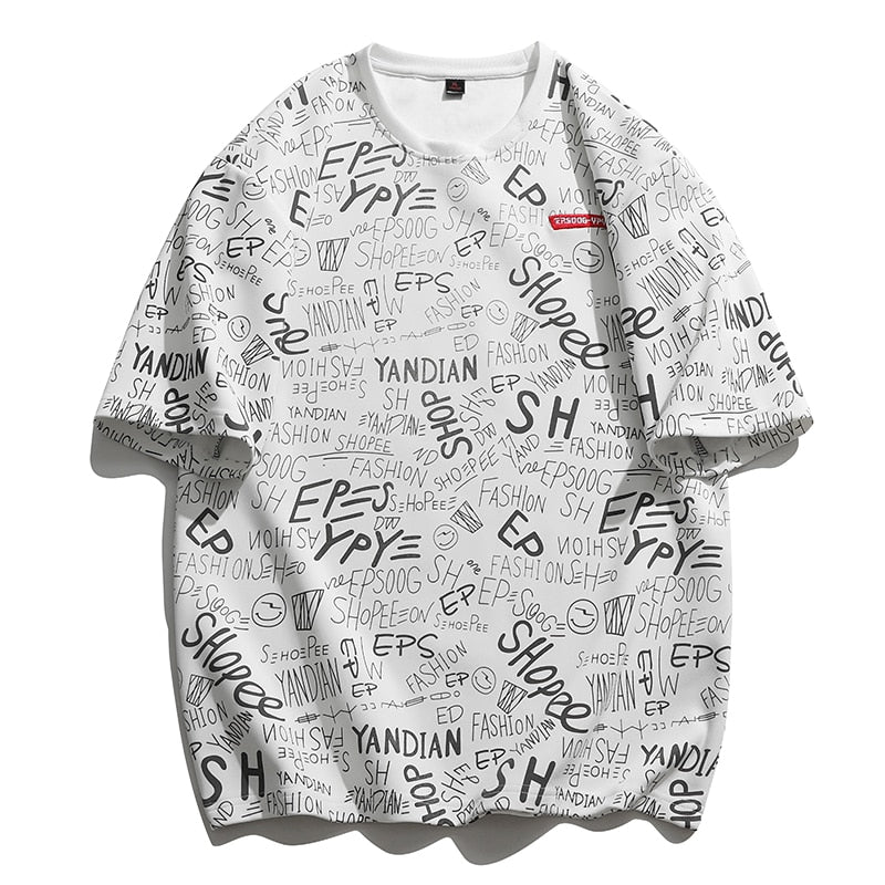 Graffiti Urban Art Style T-Shirts White, XS - Streetwear T-Shirts - Slick Street