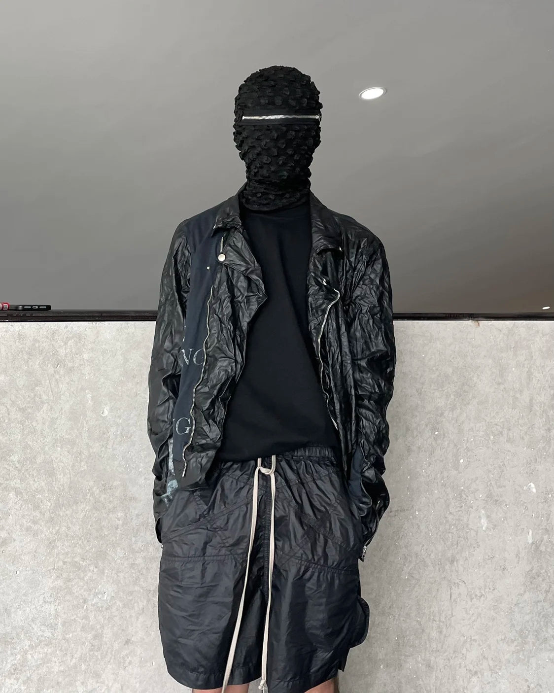 Full Face Mask Zipper Style Monkey Cap , - Streetwear Cap - Slick Street