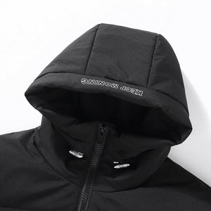 DQ Gradient Puffer Jacket ,  - Streetwear Jacket - Slick Street