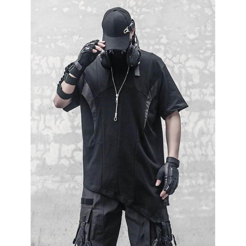 Onyx AZ23 Techwear T-Shirt , - Streetwear T-Shirts - Slick Street
