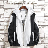 Main Stream Windbreaker Puffer Jacket Black, XS - Streetwear Jacket - Slick Street