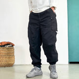 Workshop Panel Utility Pants Black, XS - Streetwear Cargo Pants - Slick Street