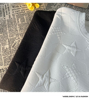 Youth Club Star Foaming Knitted T-Shirts , - Streetwear T-Shirts - Slick Street