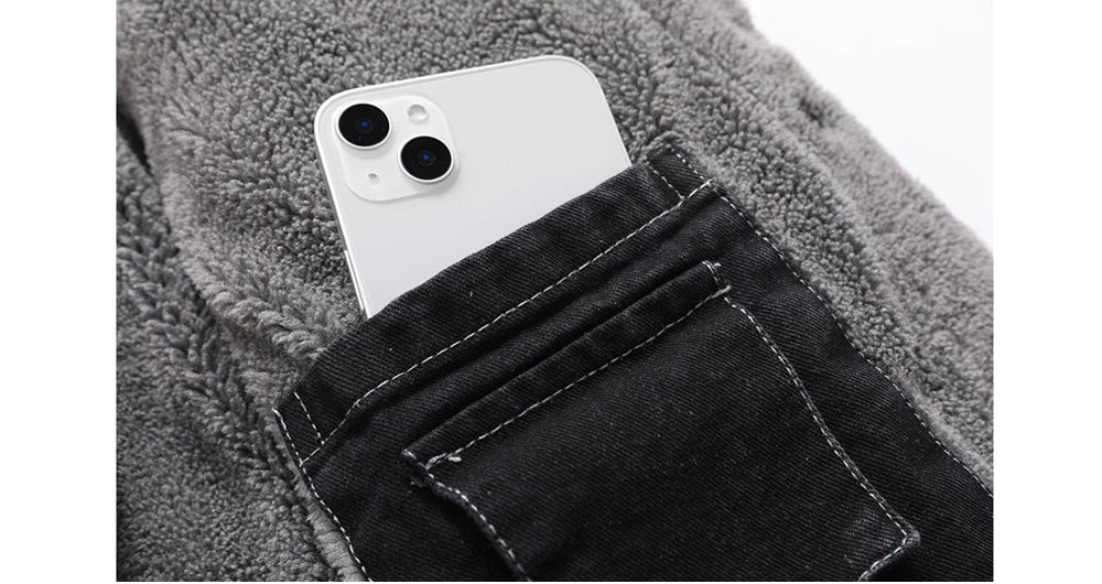 Neutral Color Button Up Fleece Jacket ,  - Streetwear Jacket - Slick Street