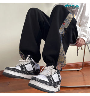 SH23 Korean Style Joggers ,  - Streetwear Joggers - Slick Street