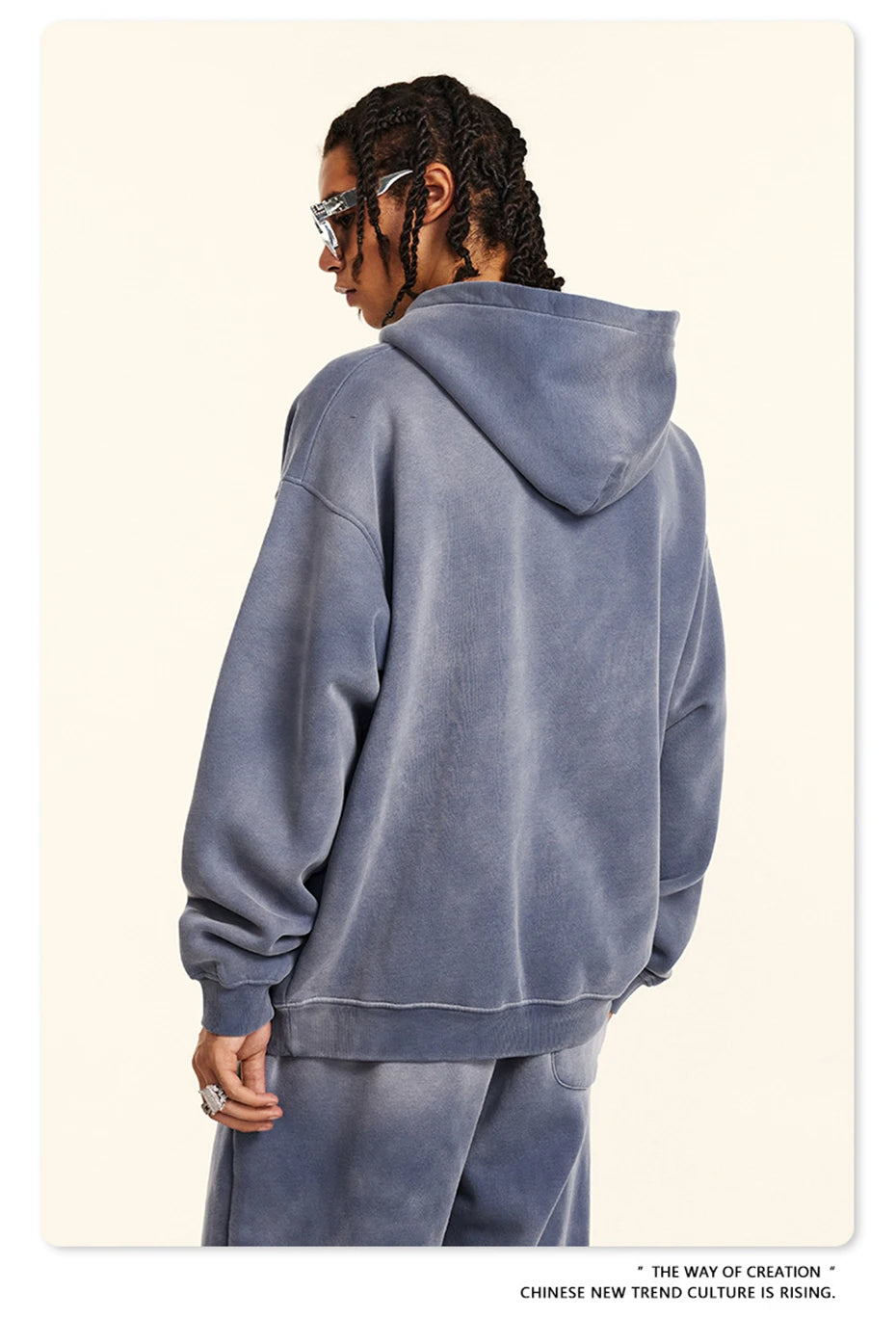 Crucifix Cross Graphic Pullover Hoodie , - Streetwear Hoodie - Slick Street