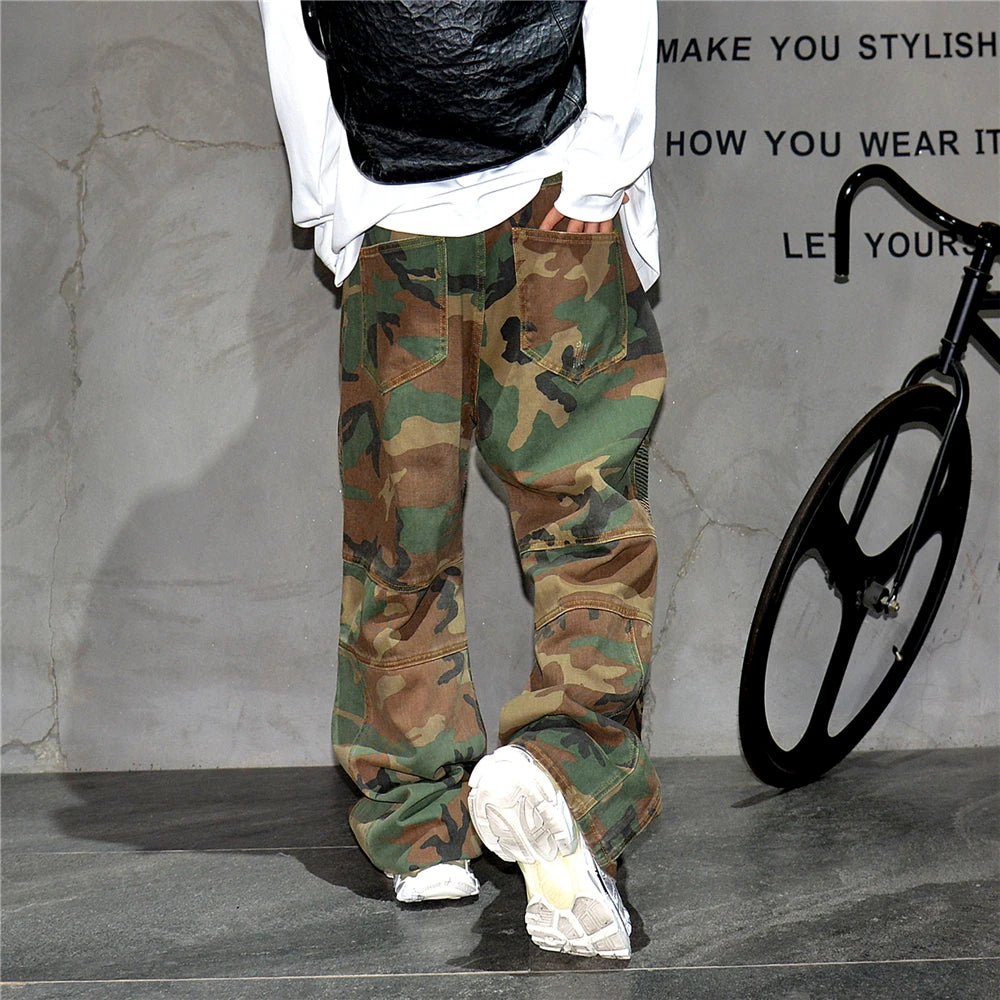 MA2 Camo Pants , - Streetwear Pants - Slick Street