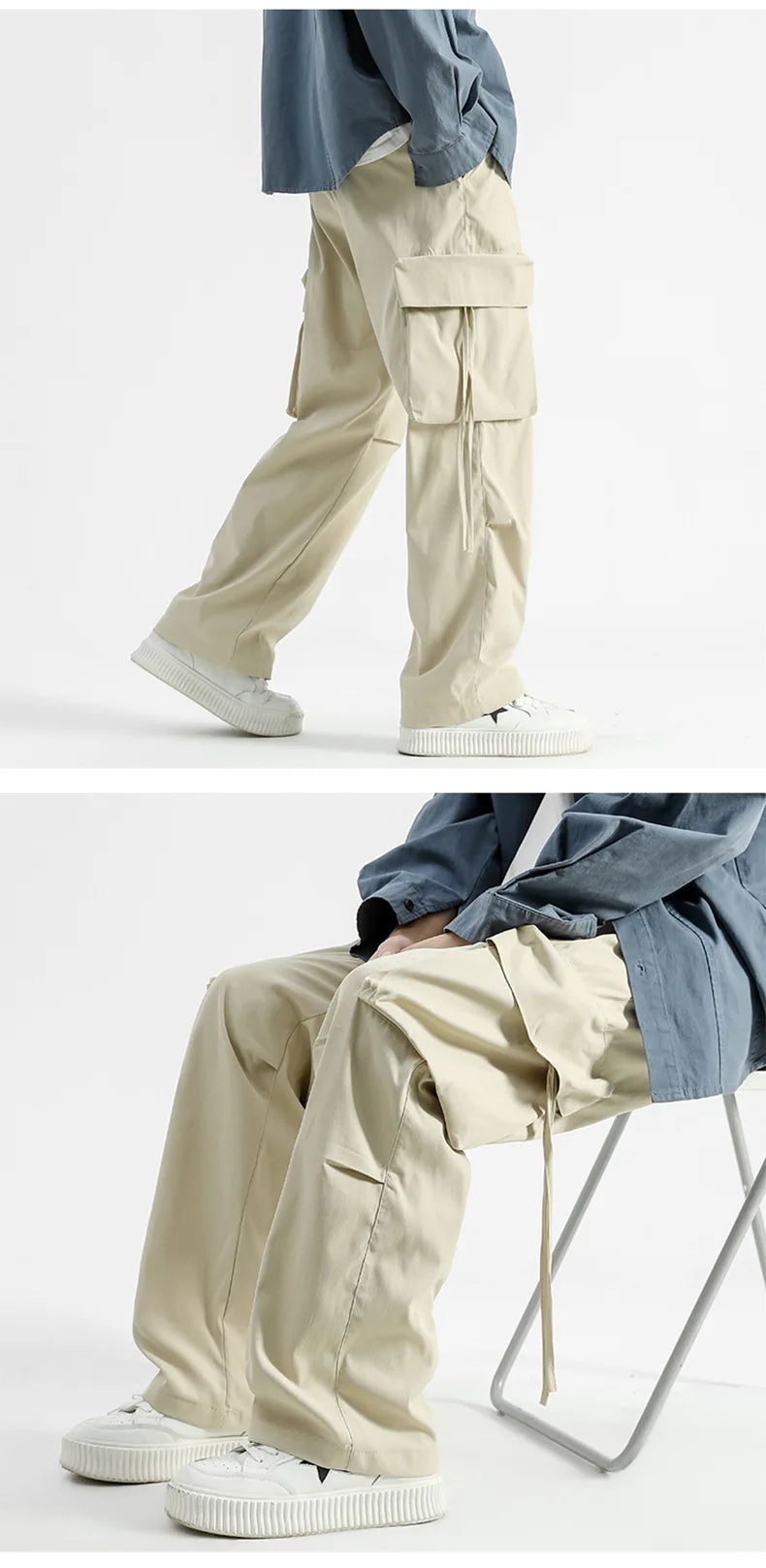 Y2K Streetwear Harem Straight Leg Pants ,  - Streetwear Pants - Slick Street