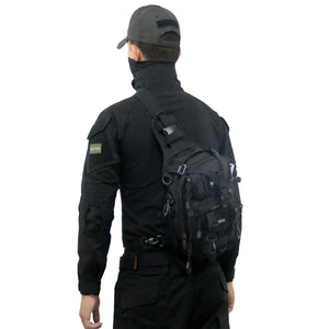 Multi Buckles Style Crossbody Bag , - Streetwear Bag - Slick Street