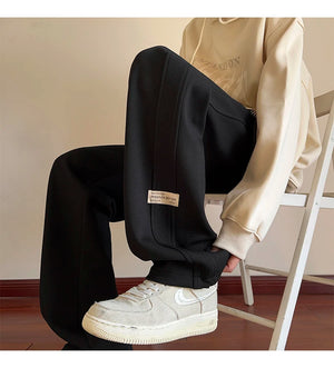 Straight Leg Corduroy Baggy Pant ,  - Streetwear Pants - Slick Street