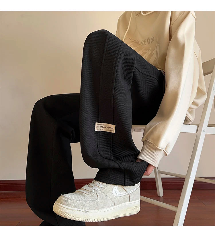 Straight Leg Corduroy Baggy Pant ,  - Streetwear Pants - Slick Street