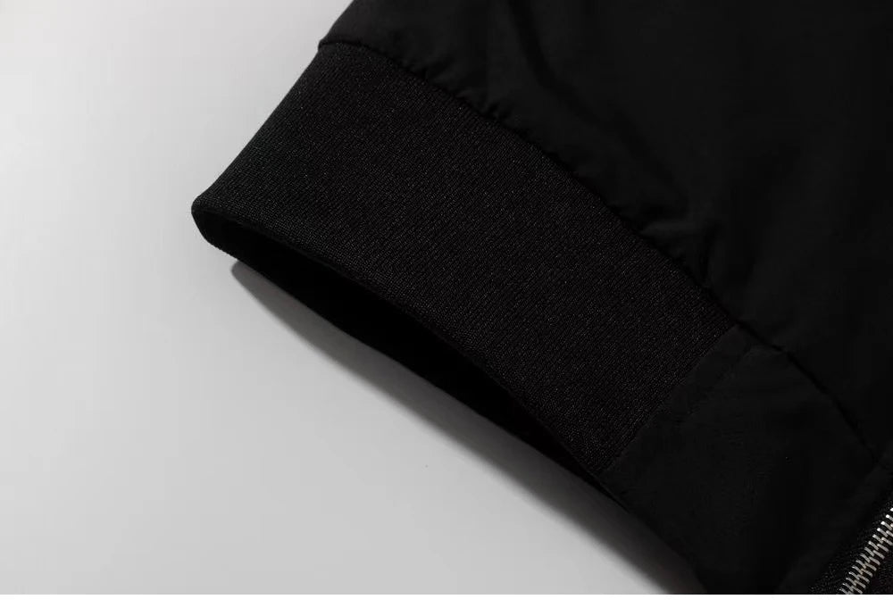 Plain Color With Kangaroo Pocket Jacket ,  - Streetwear Jacket - Slick Street