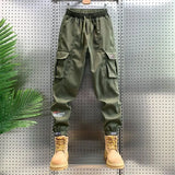 Solid Military VA2 Cargo Pants Green, XS - Streetwear Pants - Slick Street
