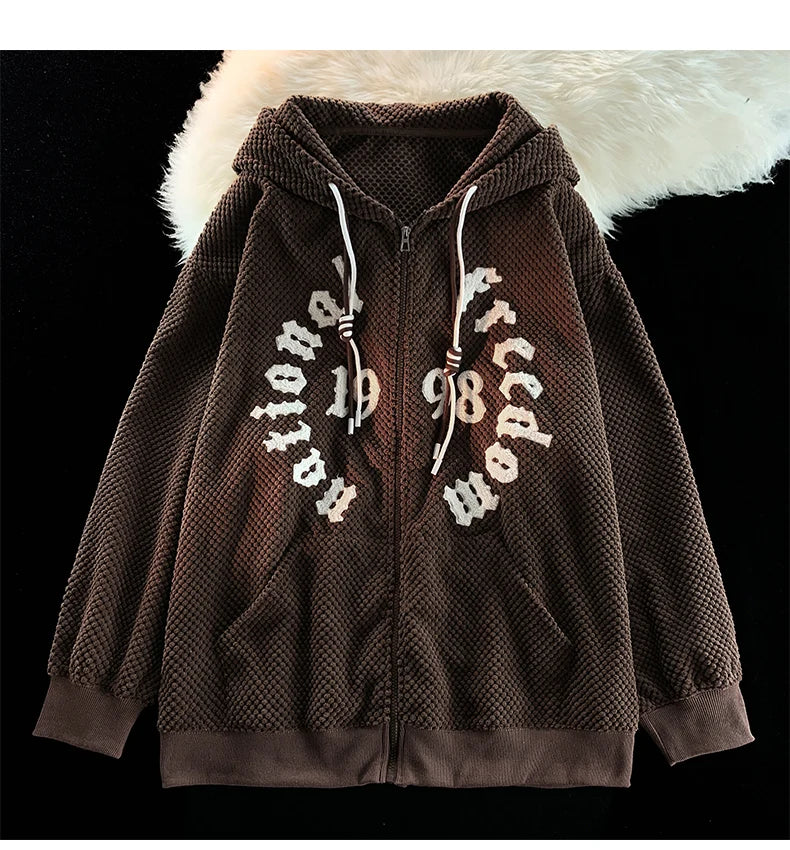 National Freedom 1998 Zipper Hoodie ,  - Streetwear Hoodie - Slick Street