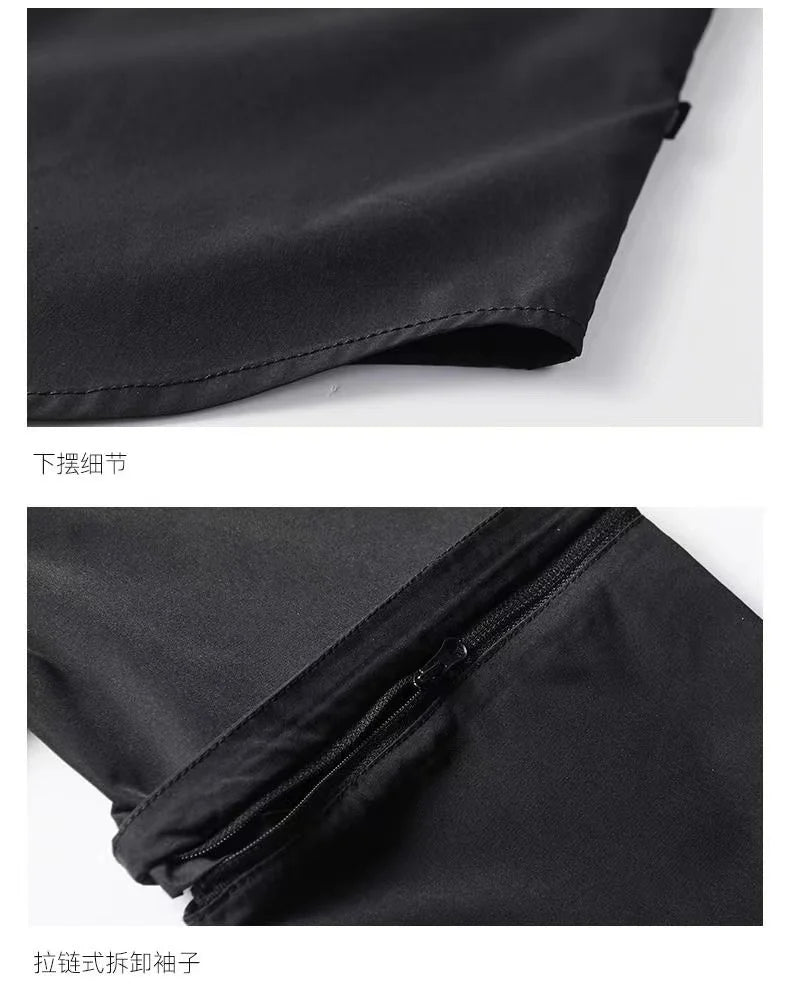 Coal Black Buckles Up Chest Pockets T-Shirt , - Streetwear T-Shirts - Slick Street