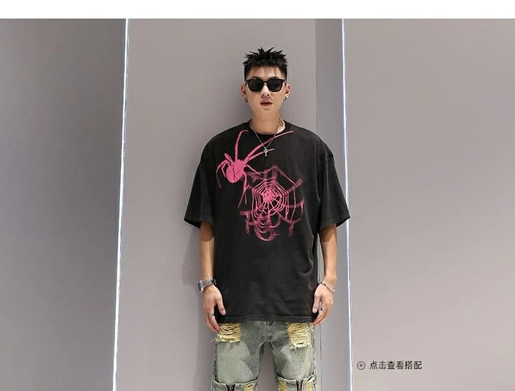 SK5 Multi Zipper Ripped Jeans ,  - Streetwear Pants - Slick Street