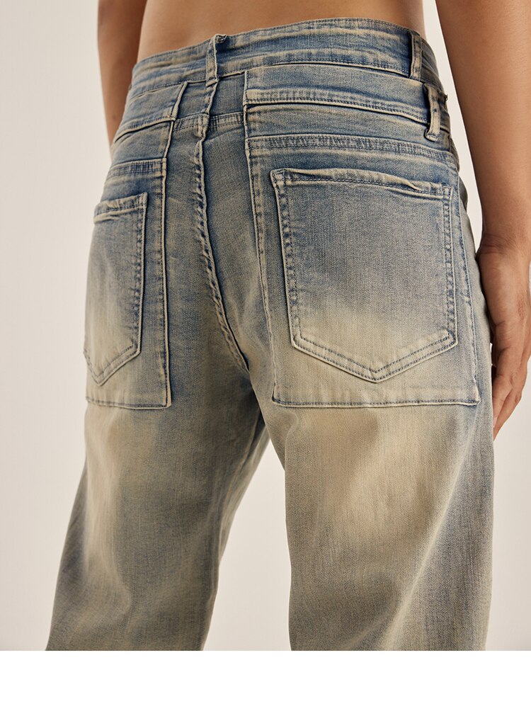Retro Distressed Ankle Zipper Style Pants ,  - Streetwear Pants - Slick Street