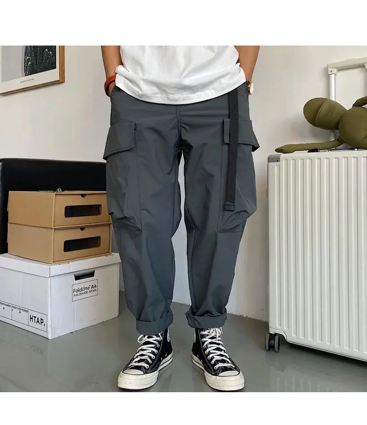 Harem Oversized Pocket Style Pants ,  - Streetwear Pants - Slick Street
