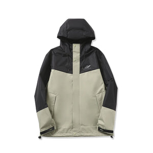 Two Tone Slim Fit Bomber Jacket Light Green, XS - Streetwear Jacket - Slick Street