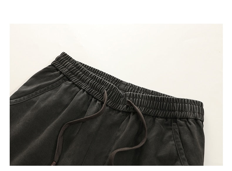 BG26 Corduroy Pattern Streetwear Baggy Joggers ,  - Streetwear Joggers - Slick Street