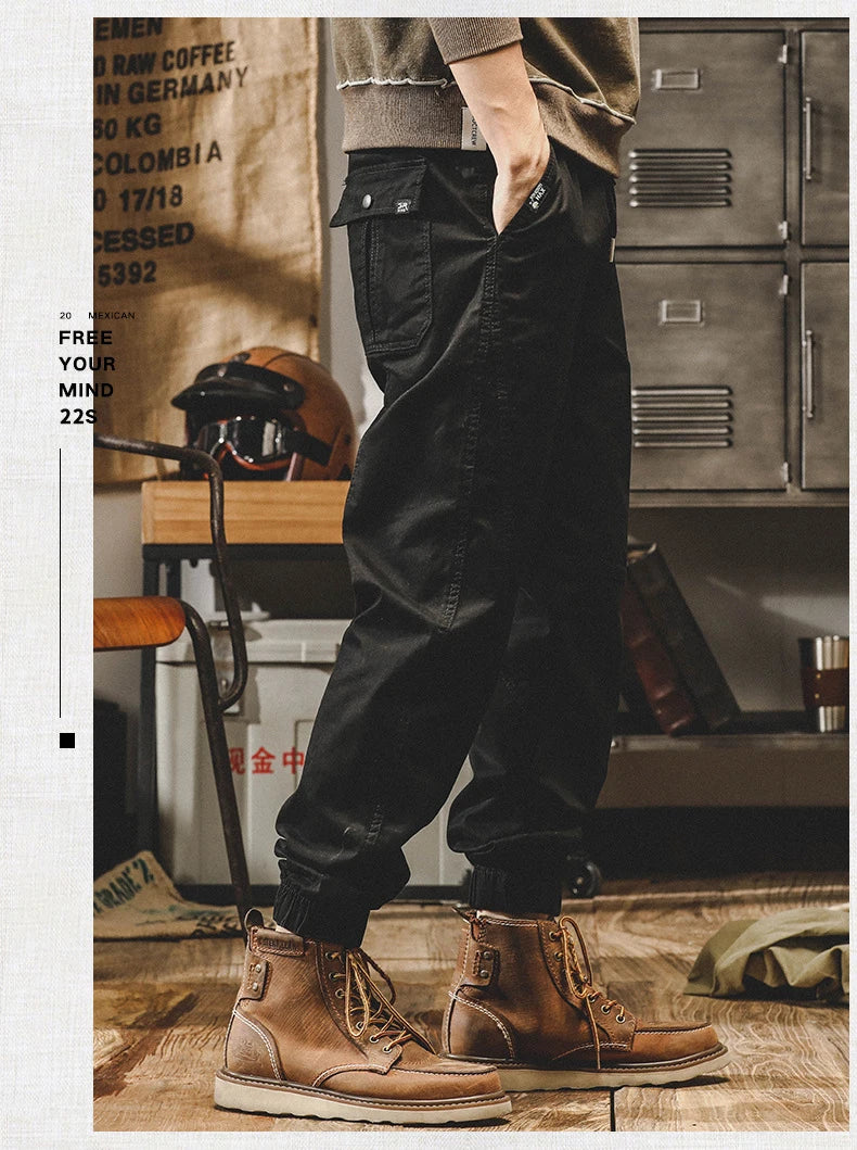 Tactical Military Rib Pants ,  - Streetwear Pants - Slick Street