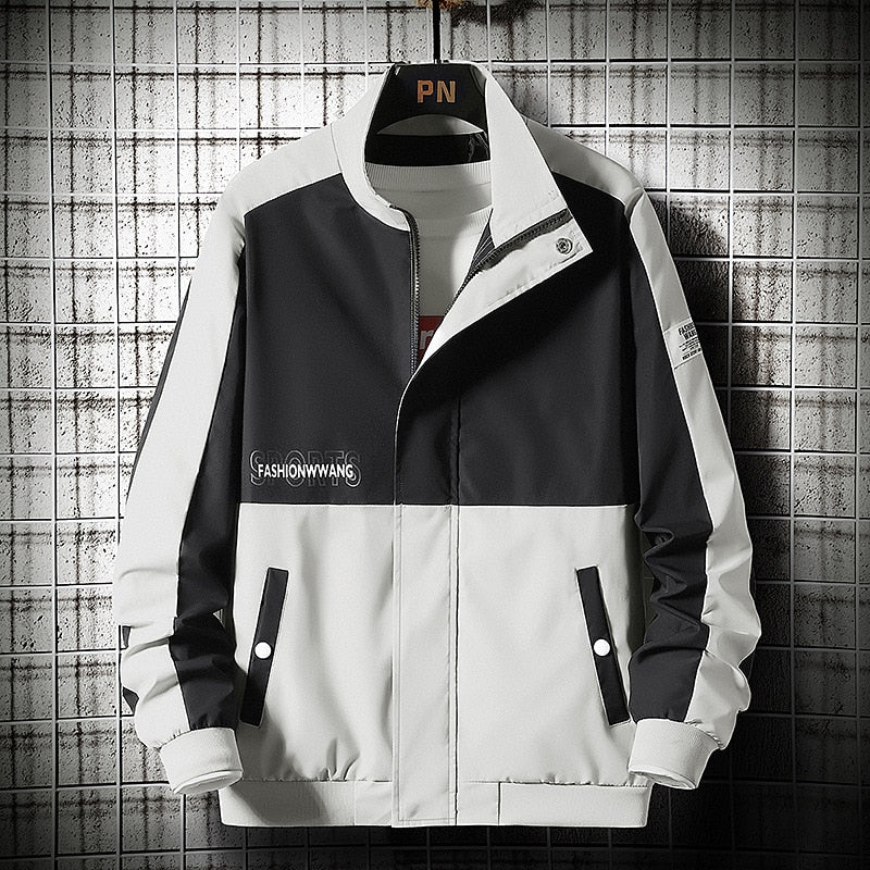 WangTwo Shaded Button Up Pocket Jacket Black, XS - Streetwear Jacket - Slick Street