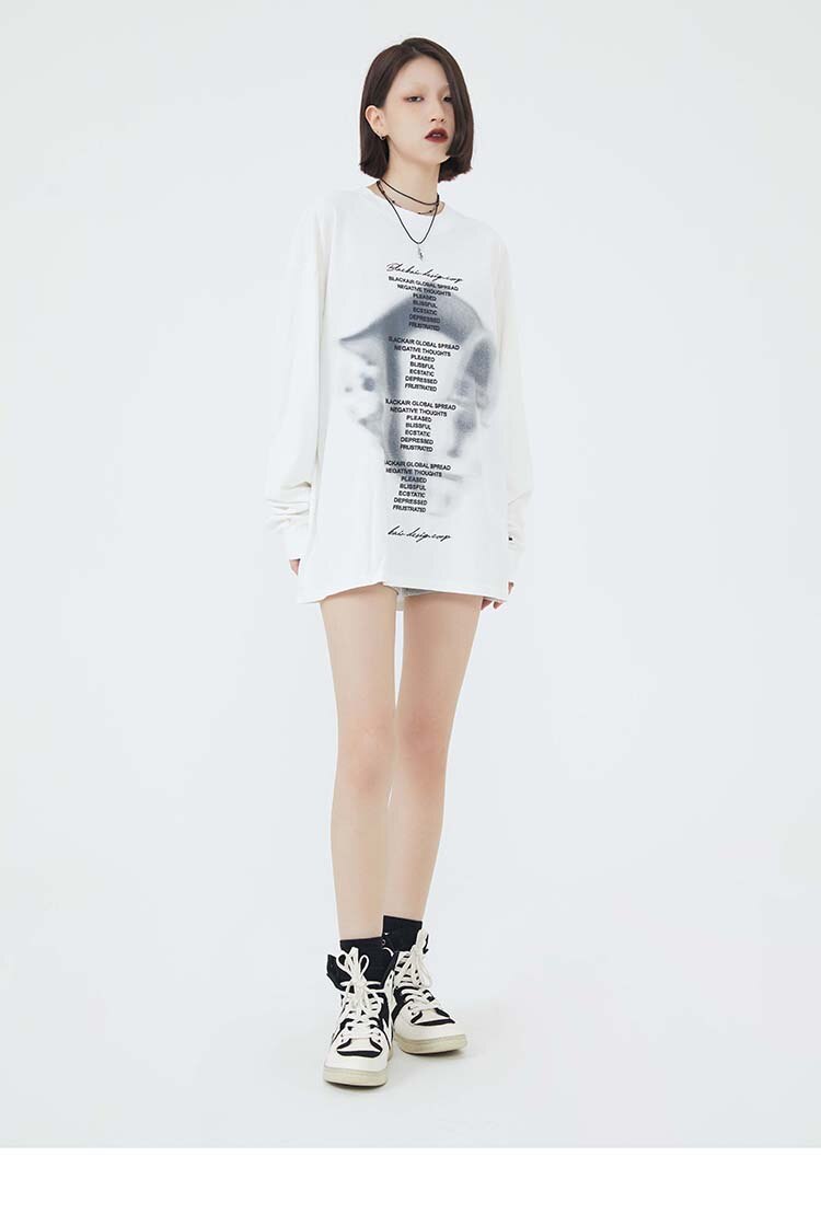 Hip Hop Letters Graphic Streetwear T-Shirt , - Streetwear T-Shirts - Slick Street