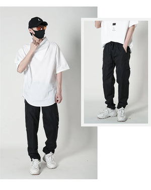 AW1 Techwear Turtleneck Shirt , - Streetwear T-Shirts - Slick Street