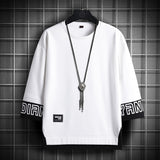 YPY Long Sleeve T-Shirt White, XS - Streetwear T-Shirts - Slick Street