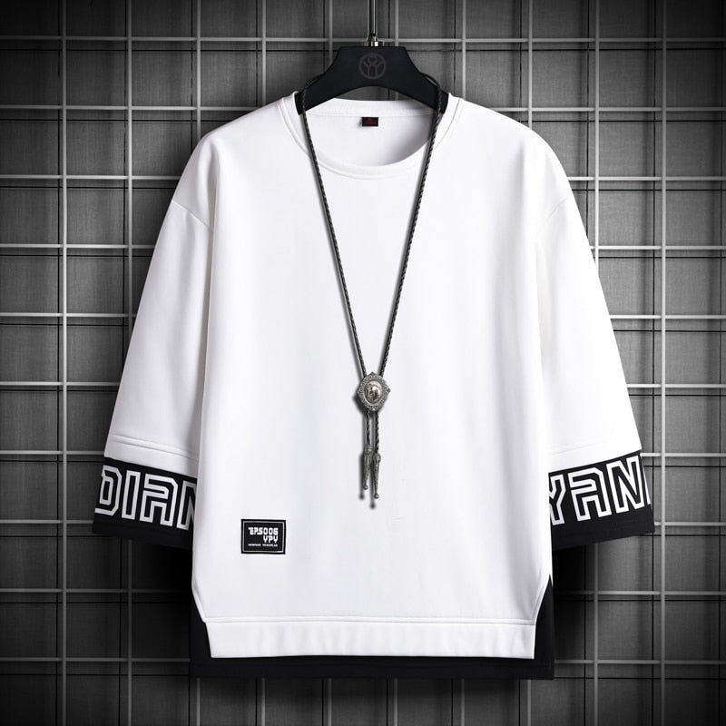 YPY Long Sleeve T-Shirt White, XS - Streetwear T-Shirts - Slick Street
