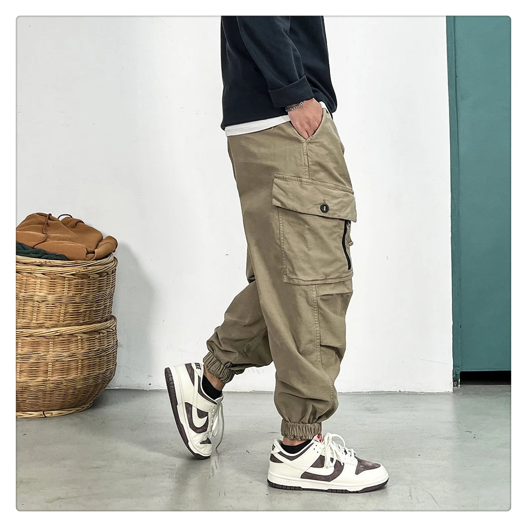 Desert Storm Cargo Pants , - Streetwear Cargo Pants - Slick Street