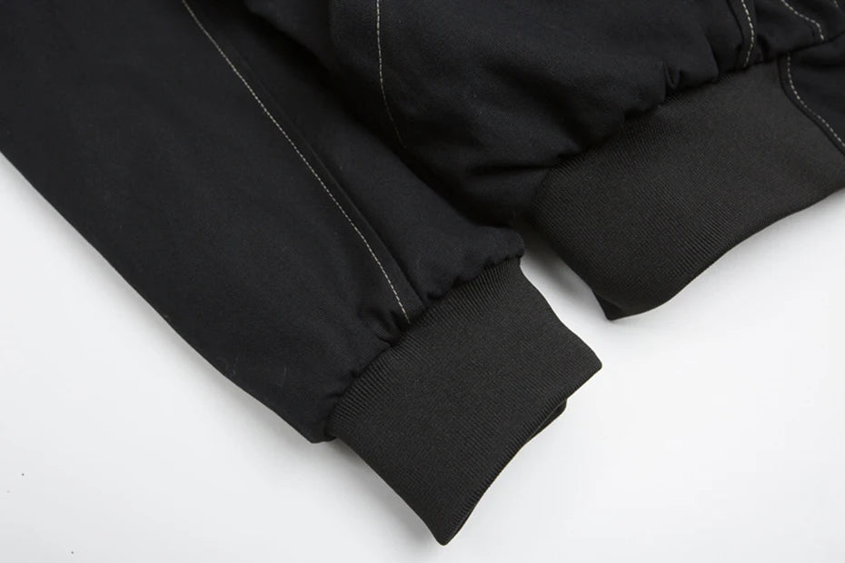 Fur Collar Parka Fleece Jacket , - Streetwear Jacket - Slick Street