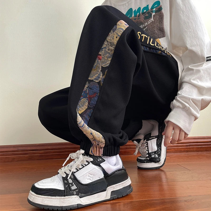 SH23 Korean Style Joggers Black, XXS - Streetwear Joggers - Slick Street