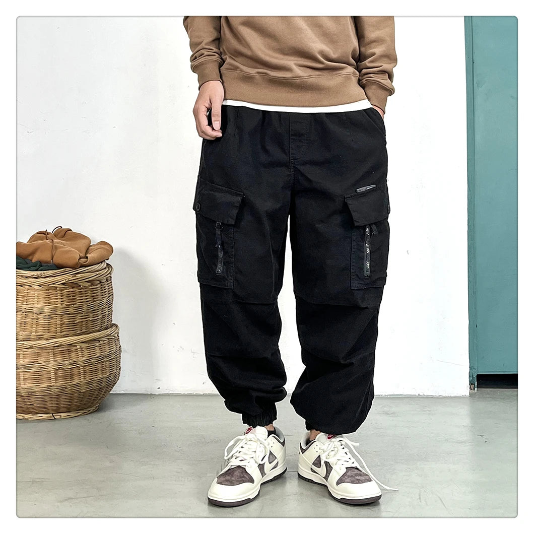 Desert Storm Cargo Pants , - Streetwear Cargo Pants - Slick Street