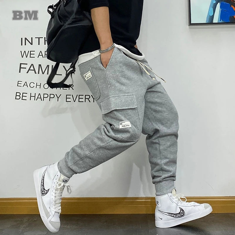 BC1 Cargo Joggers Gray, XS - Streetwear Joggers - Slick Street