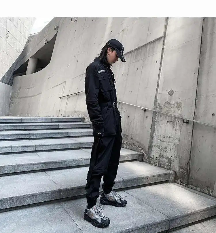 TongT Overalls Jumpsuit , - Streetwear Jumpsuit - Slick Street