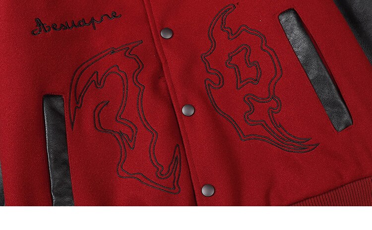 AESUAPRE Variant Symbol Button Up Jacket ,  - Streetwear Jacket - Slick Street