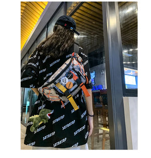 All Purpose Tie-Die Waist Bag , - Streetwear Bag - Slick Street