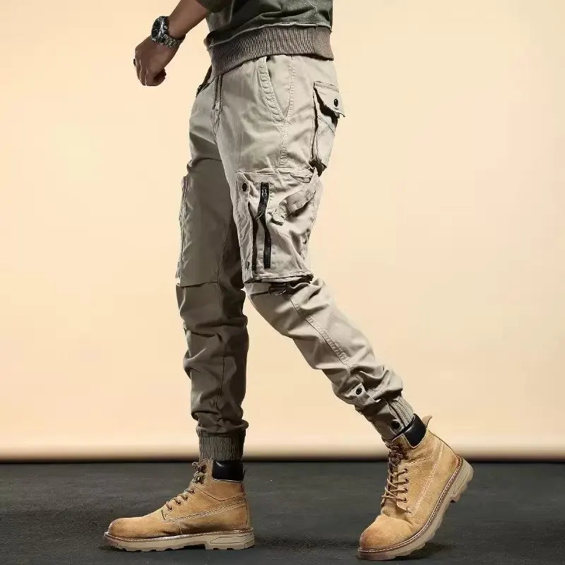 Tactical Slim Cargo Pants , - Streetwear Pants - Slick Street