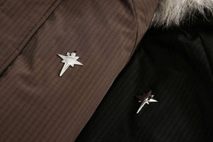 Star Pendant Winter Jacket , - Streetwear - Slick Street