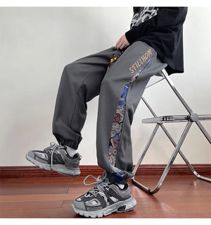 SH23 Korean Style Joggers ,  - Streetwear Joggers - Slick Street