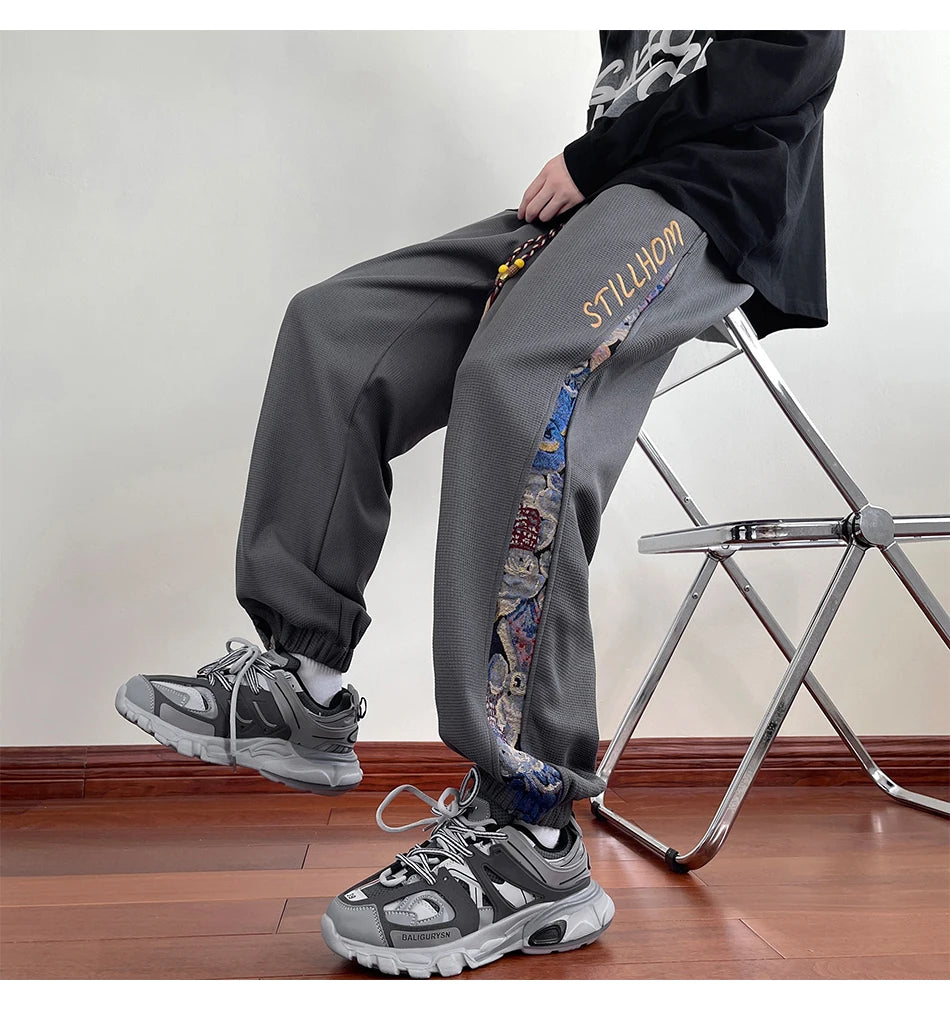 SH23 Korean Style Joggers ,  - Streetwear Joggers - Slick Street