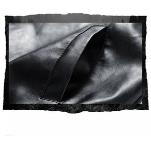 MEPI-TANG Leather Jacket , - Streetwear Jacket - Slick Street