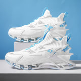 Paul Auratn Supreme Sneakers White blue, 38 - Streetwear Shoes - Slick Street