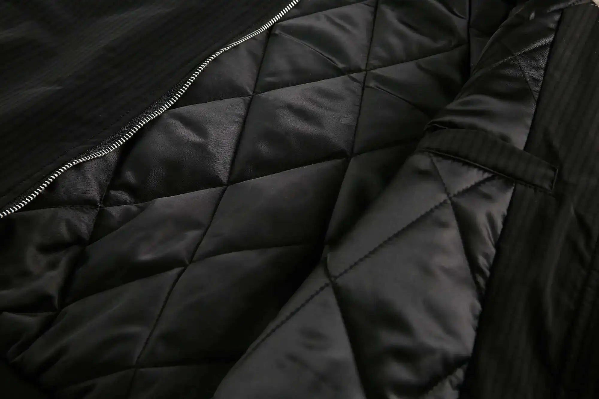 Star Pendant Winter Jacket , - Streetwear - Slick Street