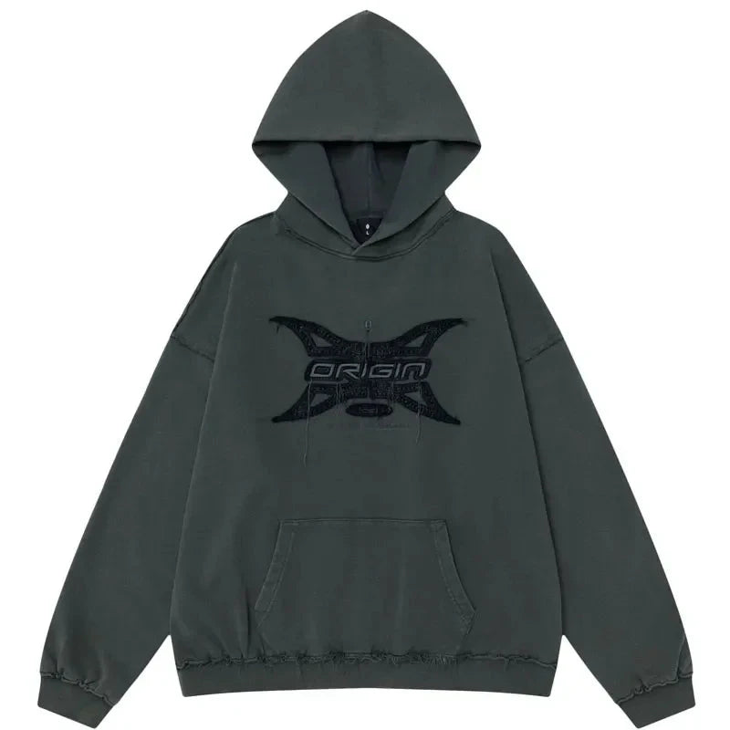 Dusky Enter Sandman Baggy Hoodie ,  - Streetwear Hoodie - Slick Street