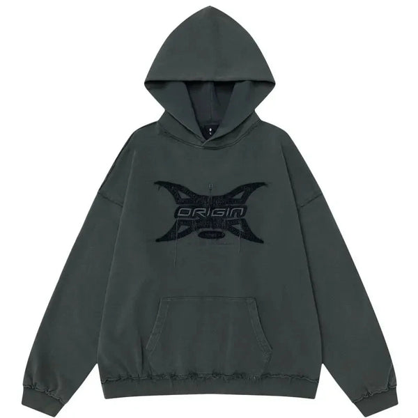 Dusky Enter Sandman Baggy Hoodie ,  - Streetwear Hoodie - Slick Street