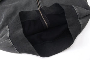 Monkey Cap Zipper Hoodie , - Streetwear Hoodie - Slick Street