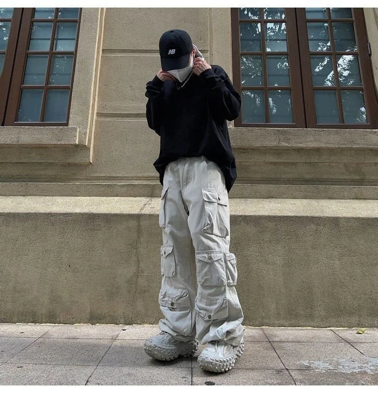 MA99 Cargo Pants , - Streetwear Cargo Pants - Slick Street